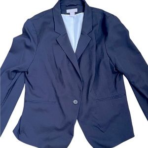 H&M Women’s Blazer Navy Blue Size XL